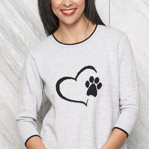 Parkhurst "I Love my Pet" Bobbie Pullover - M